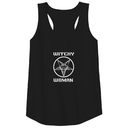 Witchy Woman devil worshipers Tank Top