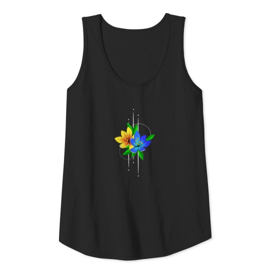 Lily flowers planting garden Tank Top