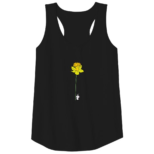 Cute bunny with a daffodil Tank Top