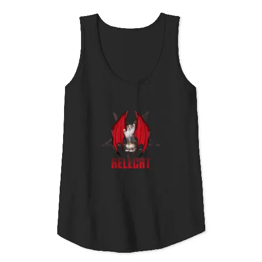 Hellcat - Satanic Cat Tank Top