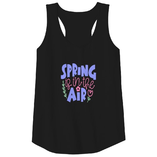 crunchy pickle spring is in the air bright colored Tank Top