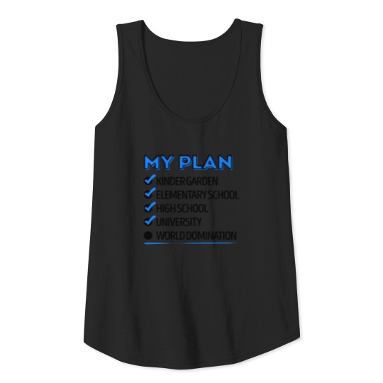 Discover Studying Master School Statement Tank Top