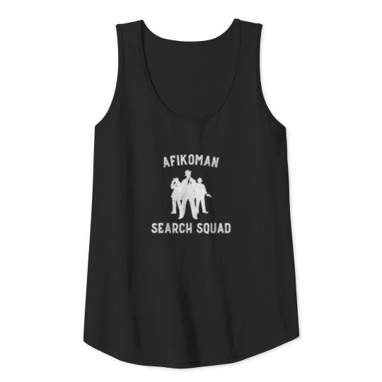 Passover Afikoman Search Squad Pesach Seder Matzah Tank Top