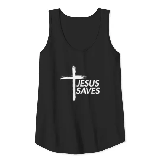 JESUS SAVES Tank Top