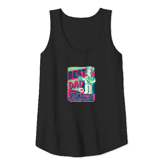 The Simpsons Homer Best Dad In Springfield Tank Top