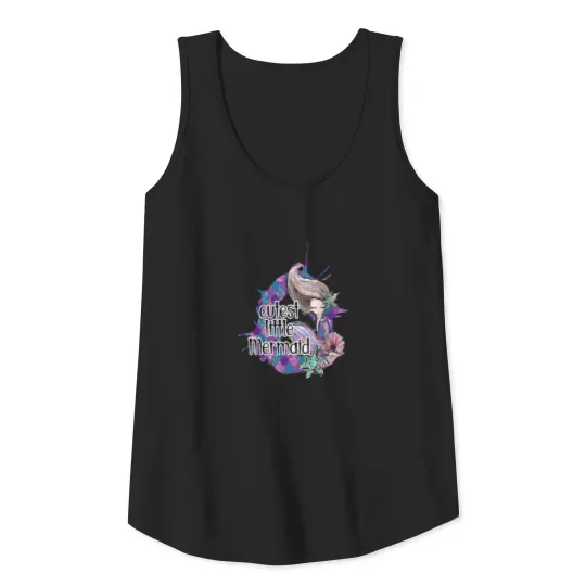 cutest little mermaid Tank Top
