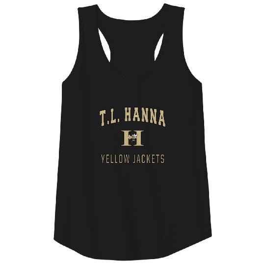 T L Hanna High School Yellow Jackets Tank Top