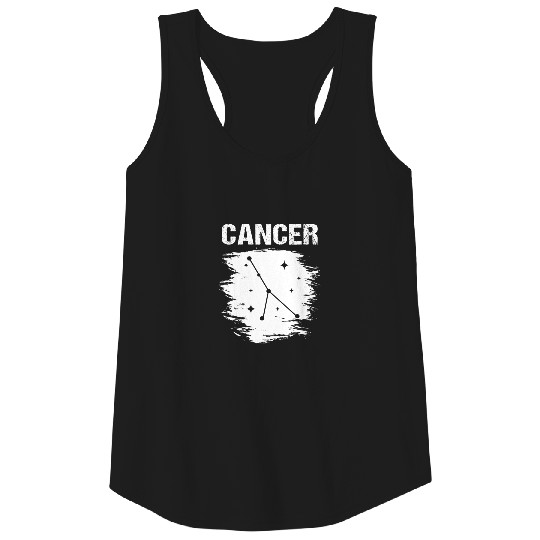 Cancer Zodiac Constellation Tank Top