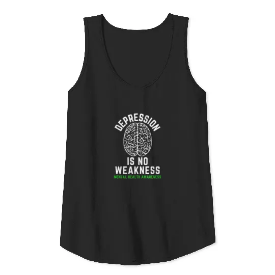Depression - Mental Health Awareness Tank Top