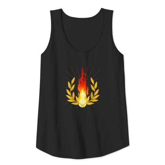 Fire Holy Magic Holy spirit Voodoo Hot Fireball Tank Top
