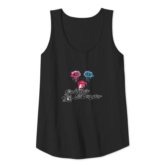 Great Gift For Daddys Little Monster Cute T Tank Top