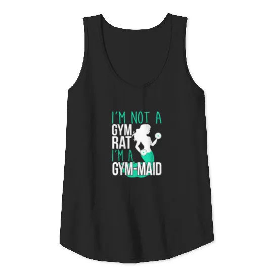 I'm Not A Gym Rat I'm A Gym Maid Workouthumorcoofl Tank Top