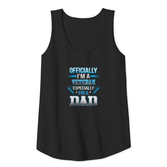 Veteran Military Dad Gift For Men Tank Top