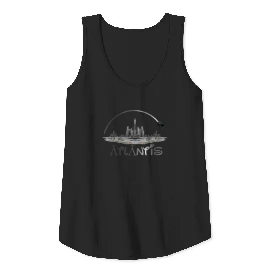Disney Inspired Stargate Atlantis Design Tank Top
