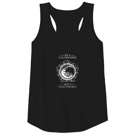 Daydreamer & Nightthinker Witch Moon Occult Gift Tank Top