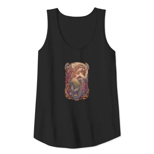 Mermaid T ShirtANDERSEN LITTLE MERMAID NOUVEAU Tank Top