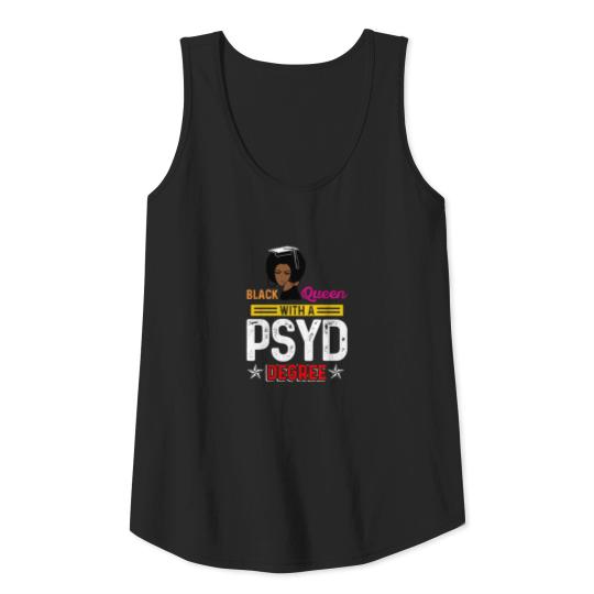 PsyD Doctor of Psychology Class Doctorate Tank Top