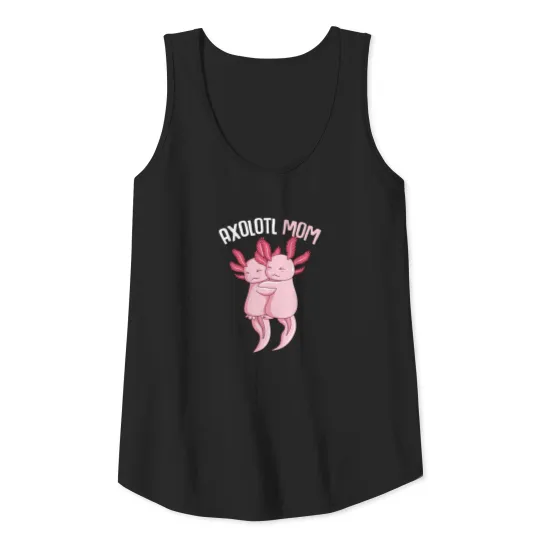 Axolotl Mama Salamander Women Tank Top
