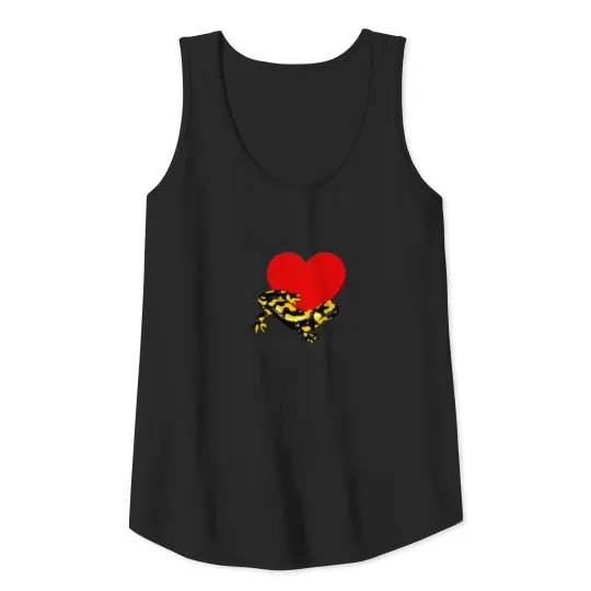 I Love Lurch Fire Salamander Real Salamander Tank Top