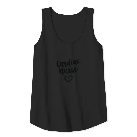 Cardiac Nurse Heart Cardiology Nursing Tank Top