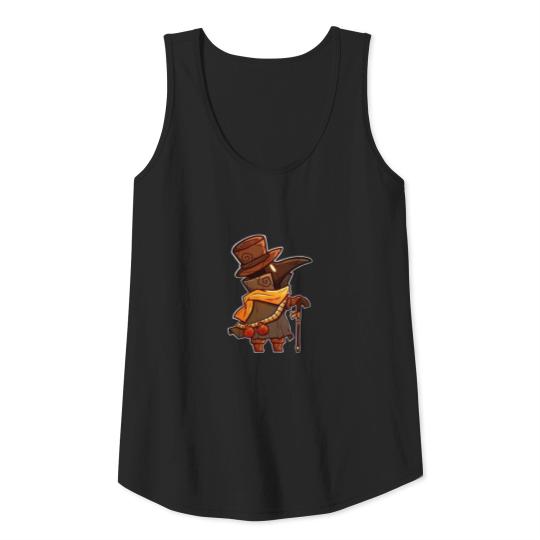 Plague Doctor Bird Tank Top