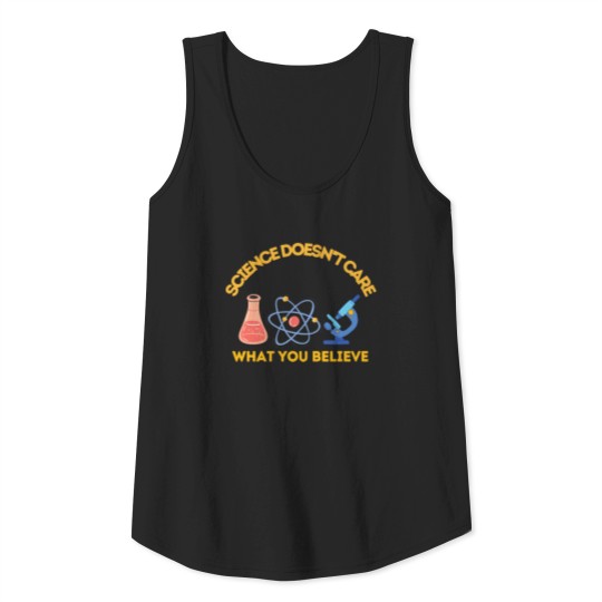 Funny Science Design Science Physic Chemistry Geek Tank Top