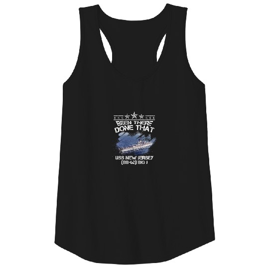 USS New Jersey BB 62 Tank Top