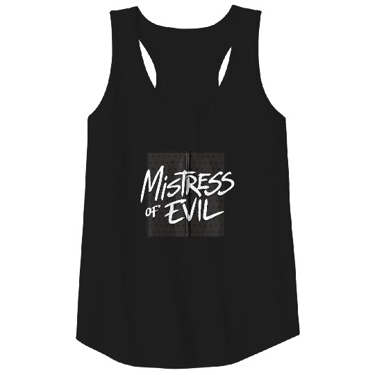 Disney Maleficent Mistress Of Evil Text Box Zip Tank Top