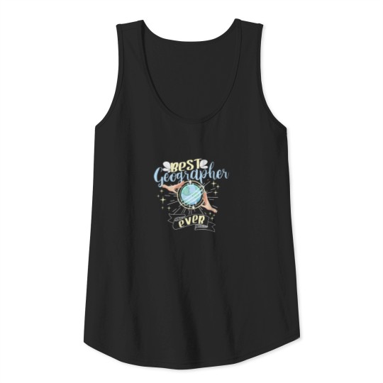 Geography Earth Science Geography Teacher Tank Top
