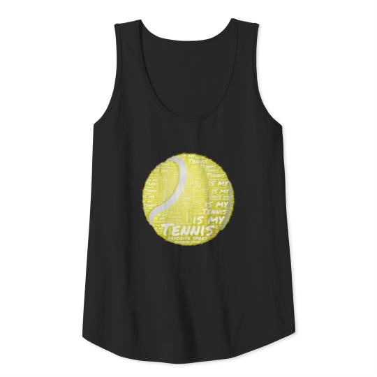 Discover Tennis Is My Favorite Sport Tank Top