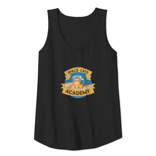 Space Cats Academy Tank Top