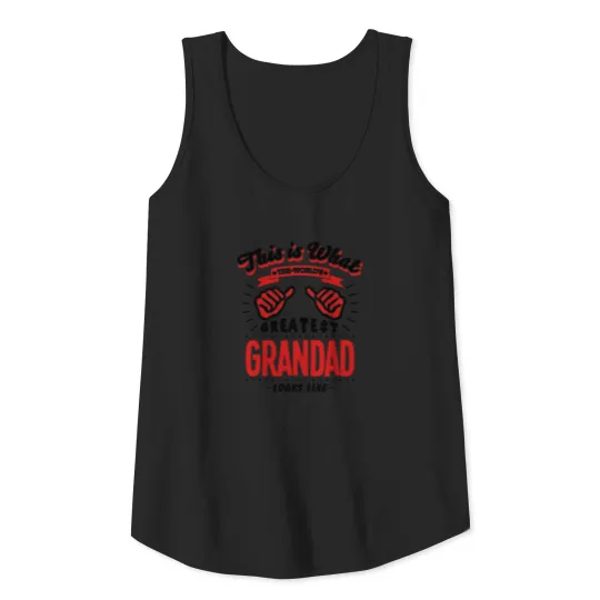 grandad worlds greatest looks like Tank Top