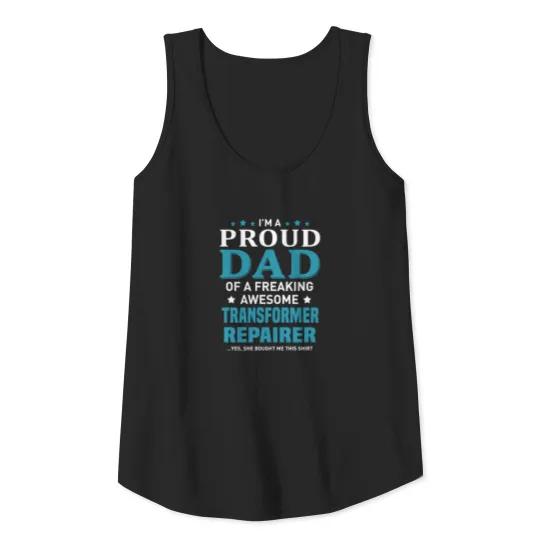 Transformer Repairer Tank Top