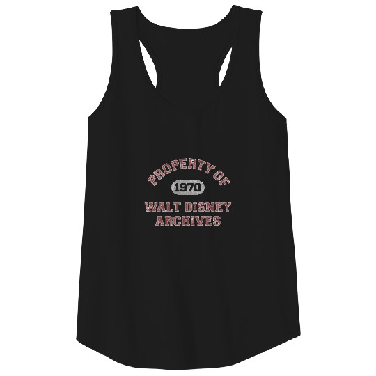 Discover Property of Walt Disney Archives Tank Top