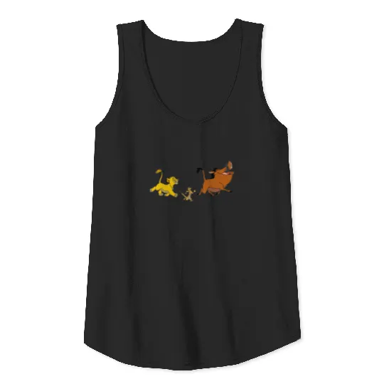 Simba, Timon, and Pumba Disney Tank Top