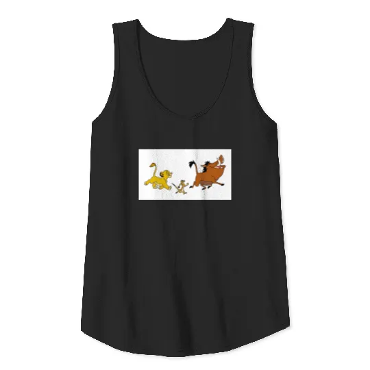 Simba, Timon, and Pumba Disney Tank Top