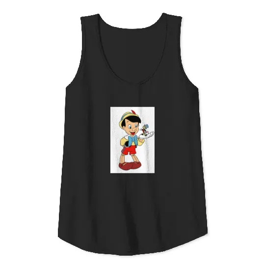 Pinocchio with Jiminy Cricket Disney Tank Top