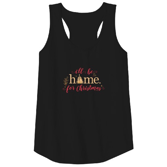 Disney Princess - I'll Be Home For Christmas Tank Top