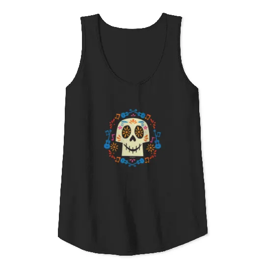 Disney Pixar Coco | Gothic Sugar Skull Tank Top