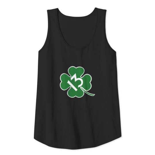 Lucky 13 shamrock Tank Top