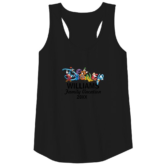 Discover Disney Logo | Mickey and Friends - Family Vacation Tank Top