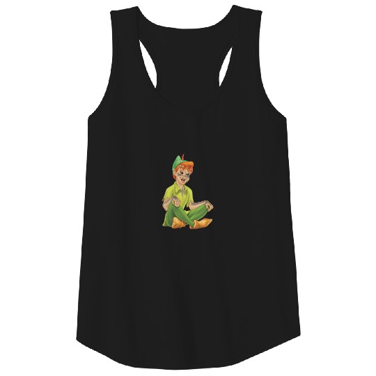 Discover Peter Pan Sitting Down Disney Tank Top