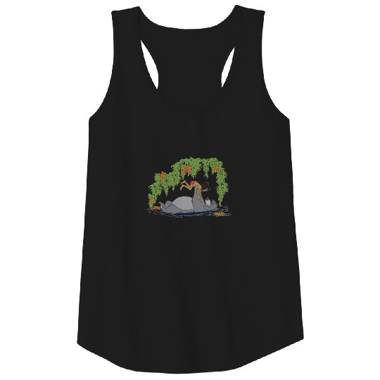 Discover Jungle Book Baloo holding up Mowgli  Disney Tank Top