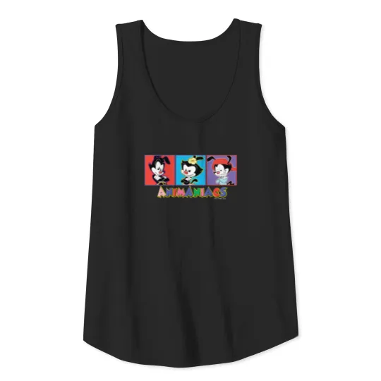 Animaniacs | Yakko, Dot, & Wakko Panel Graphic Tank Top