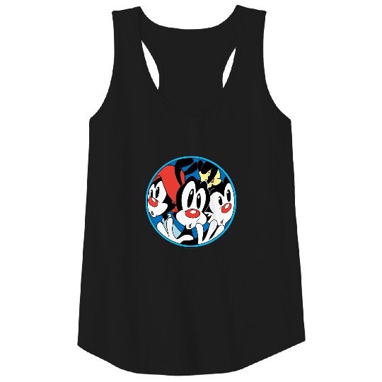 Animaniacs | Warner Siblings Circle Graphic Tank Top