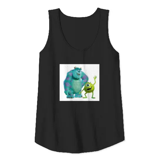 Classic Mike & Sully Waving Disney Tank Top