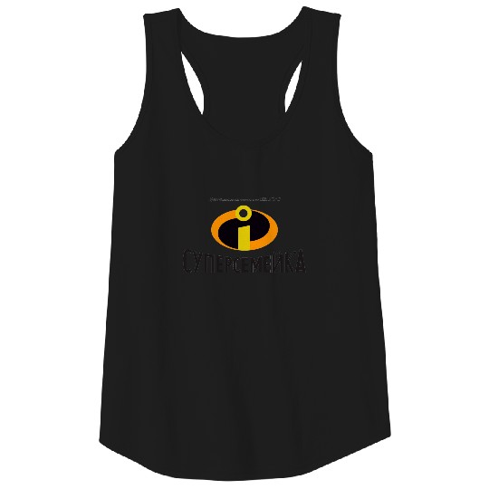 Disney Incredibles Russian Logo Tank Top