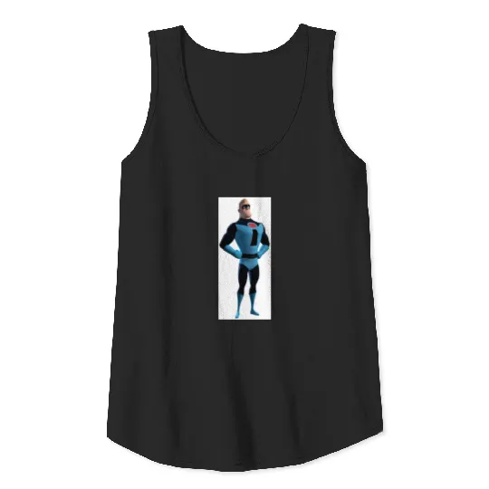 The Incredibles Mr.Incredible in blue Disney Tank Top