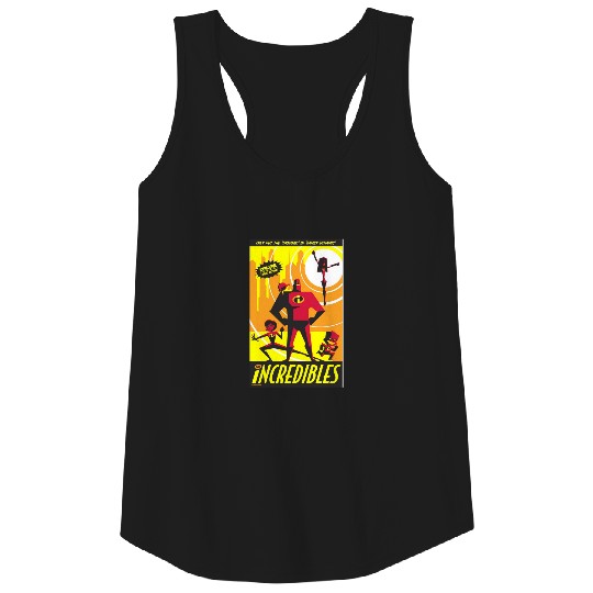 The Incredibles Poster Art Disney Tank Top