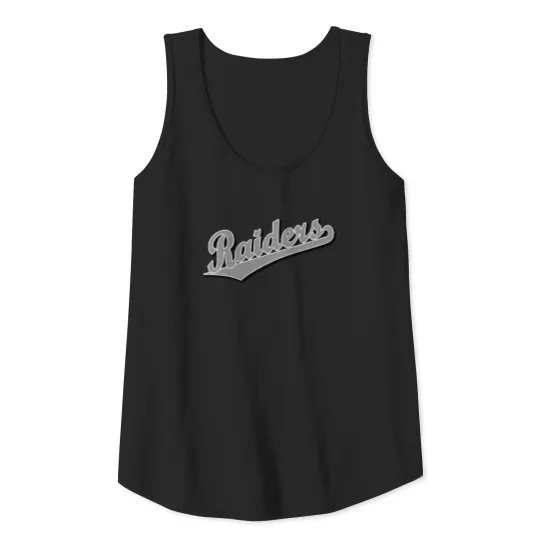 Raiders in Gray Tank Top